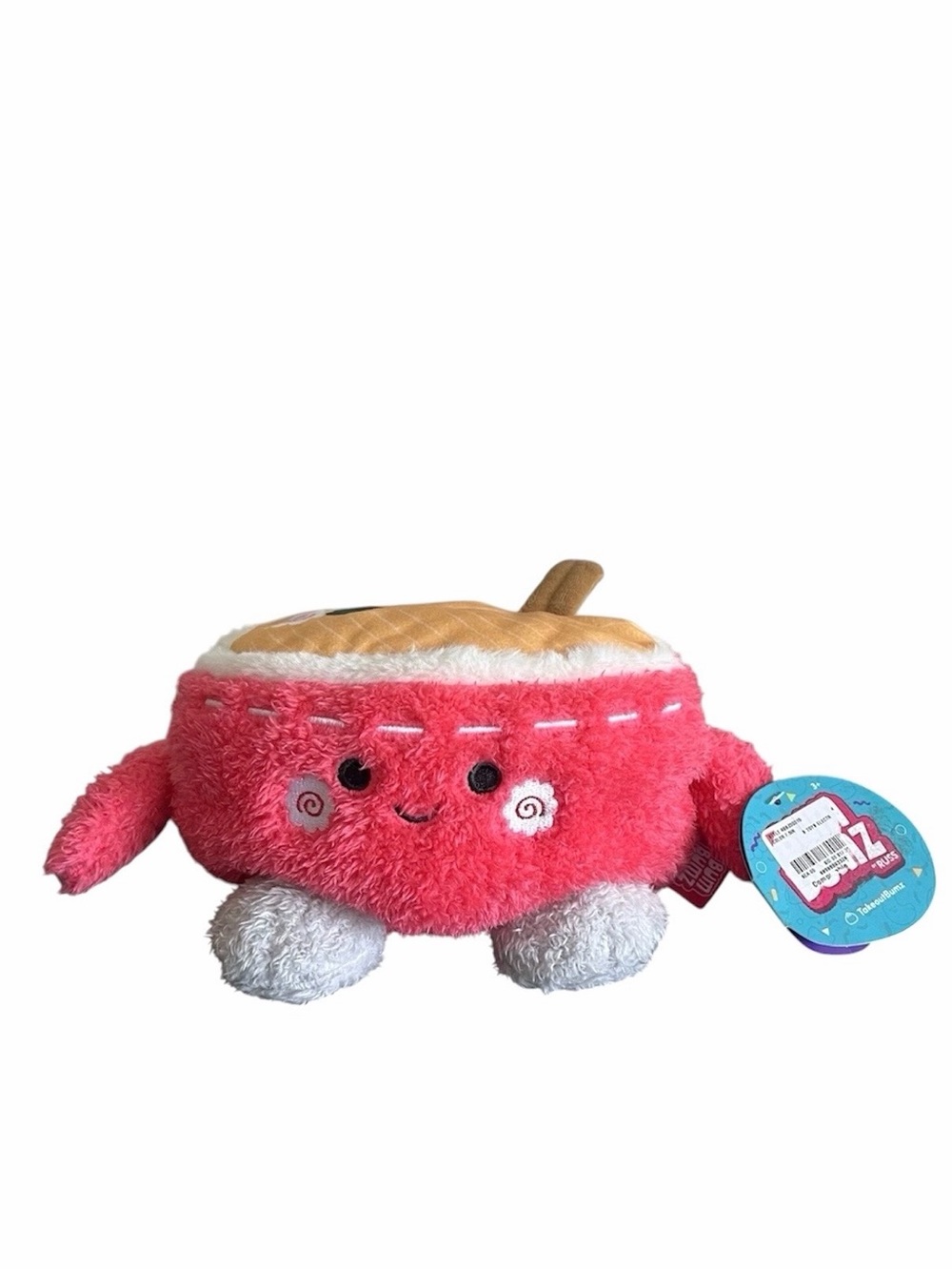 Jazwares BumBumz Ramen Rufus TakeoutBumz Beanbag Plush 7.5 Inch
